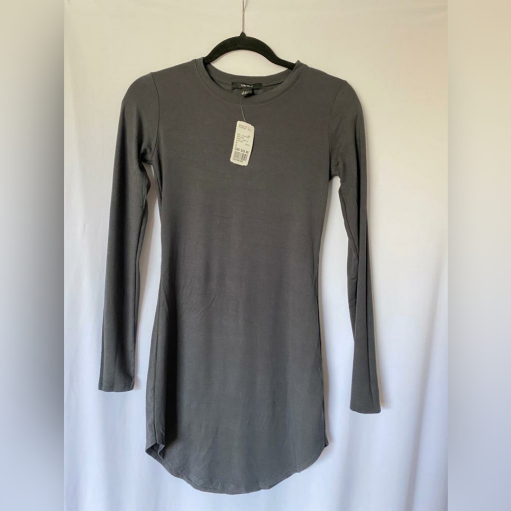 2/25 long sleeve shirt dress